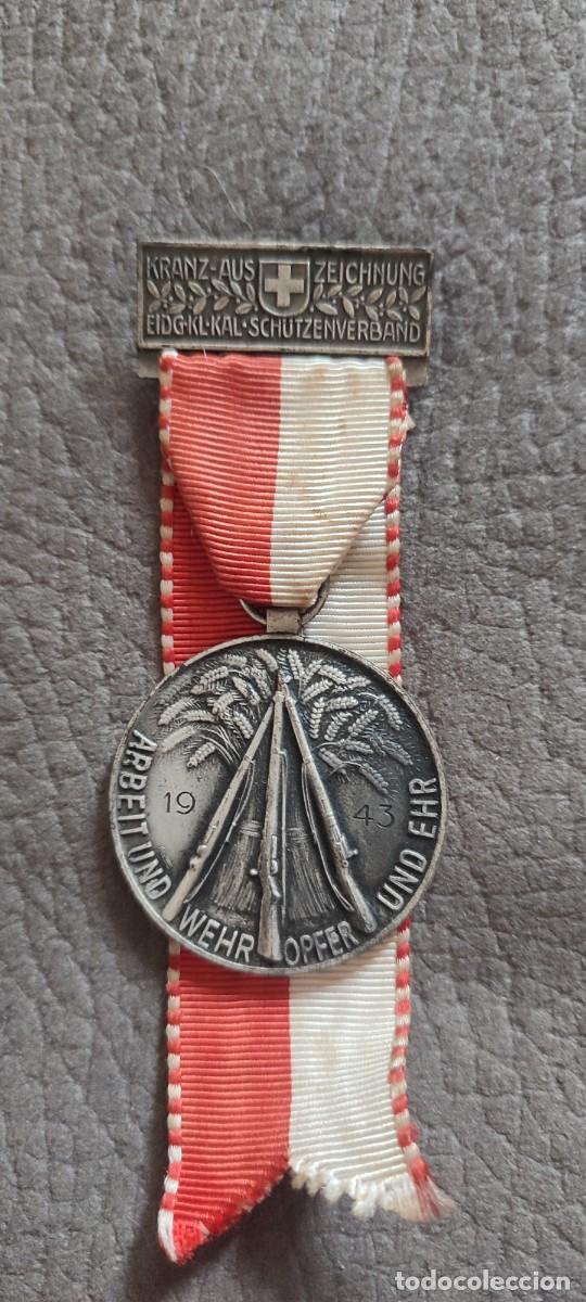 Militaria: Medalla ejercito Suiza - Foto 1