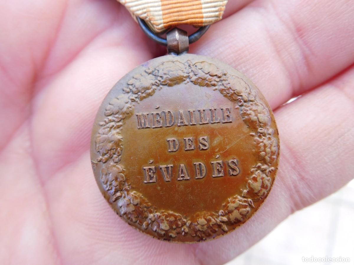 Militaria: Francia. Medalla de los evadidos - Foto 4