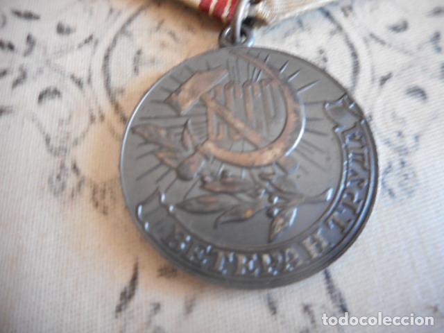 Militaria: medalla rusa original - Foto 4