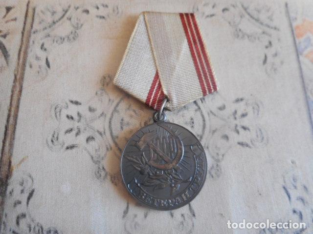 Militaria: medalla rusa original - Foto 5