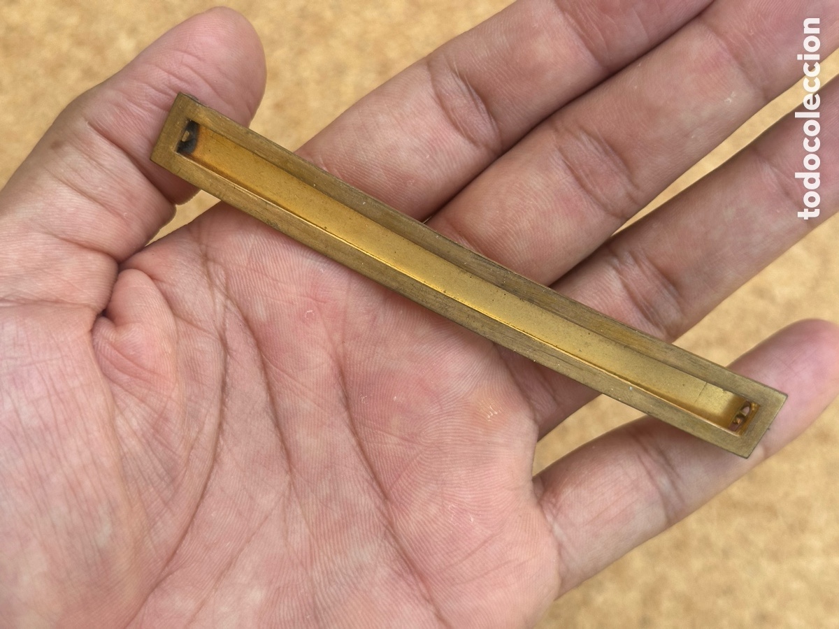 Militaria: ANTIGUO PRENDEDOR DE BISAGRA PARA MEDALLAS 10,7CM - PASADOR