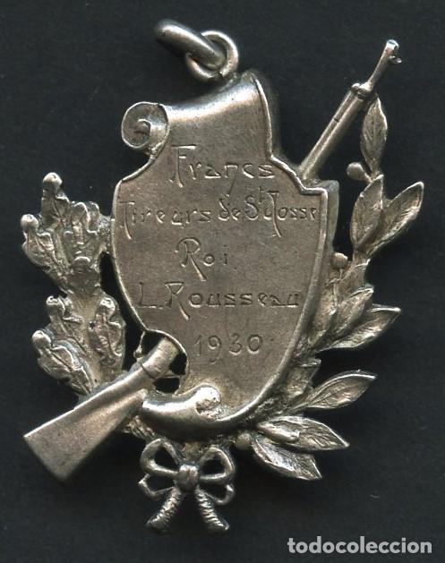 Militaria: FRANCIA, MEDALLA DE PLATA, TIRO DE CAZA, 1930