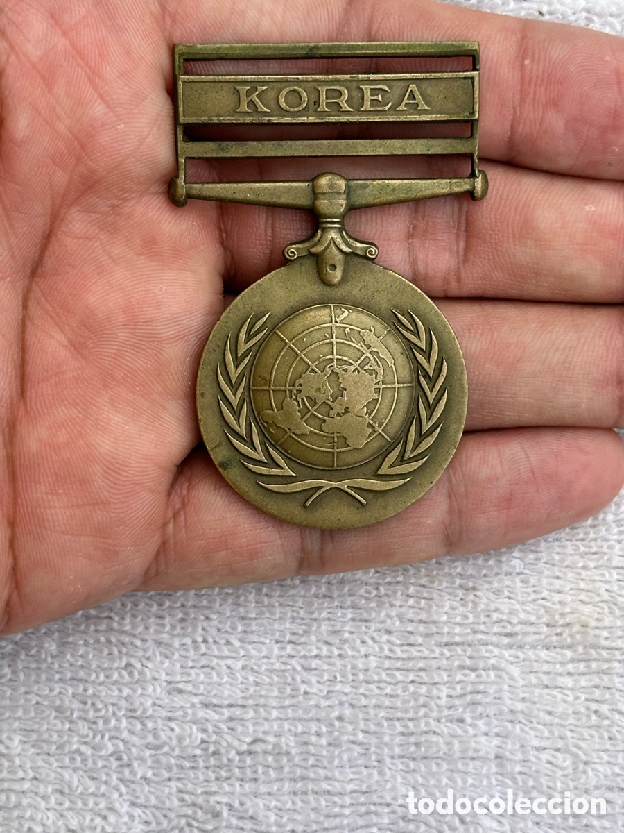 Militaria: MEDALLA DE LAS NACIONES UNIDAS SERVICIO EN KOREA - ORIGINAL