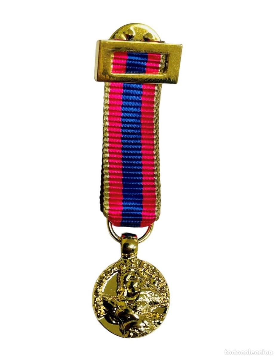 Military Antiques: Medalla Miniatura de Oro de la Defensa Nacional (Francia)