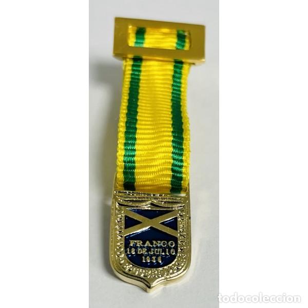 Military Antiques: Medalla Miniatura Mutilado de Guerra por la Patria Franco 18 - Julio 1936