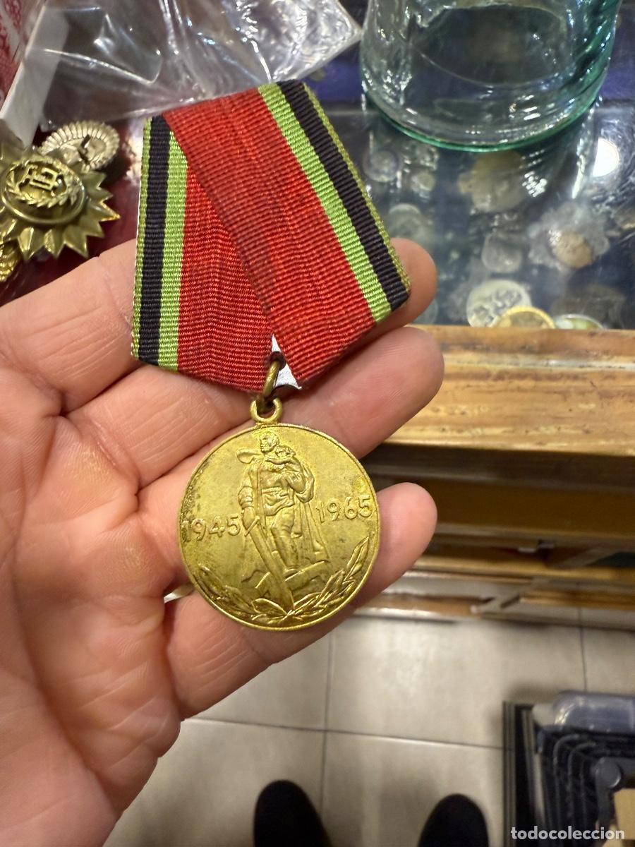 Militaria: Medalla original rusa - Foto 1