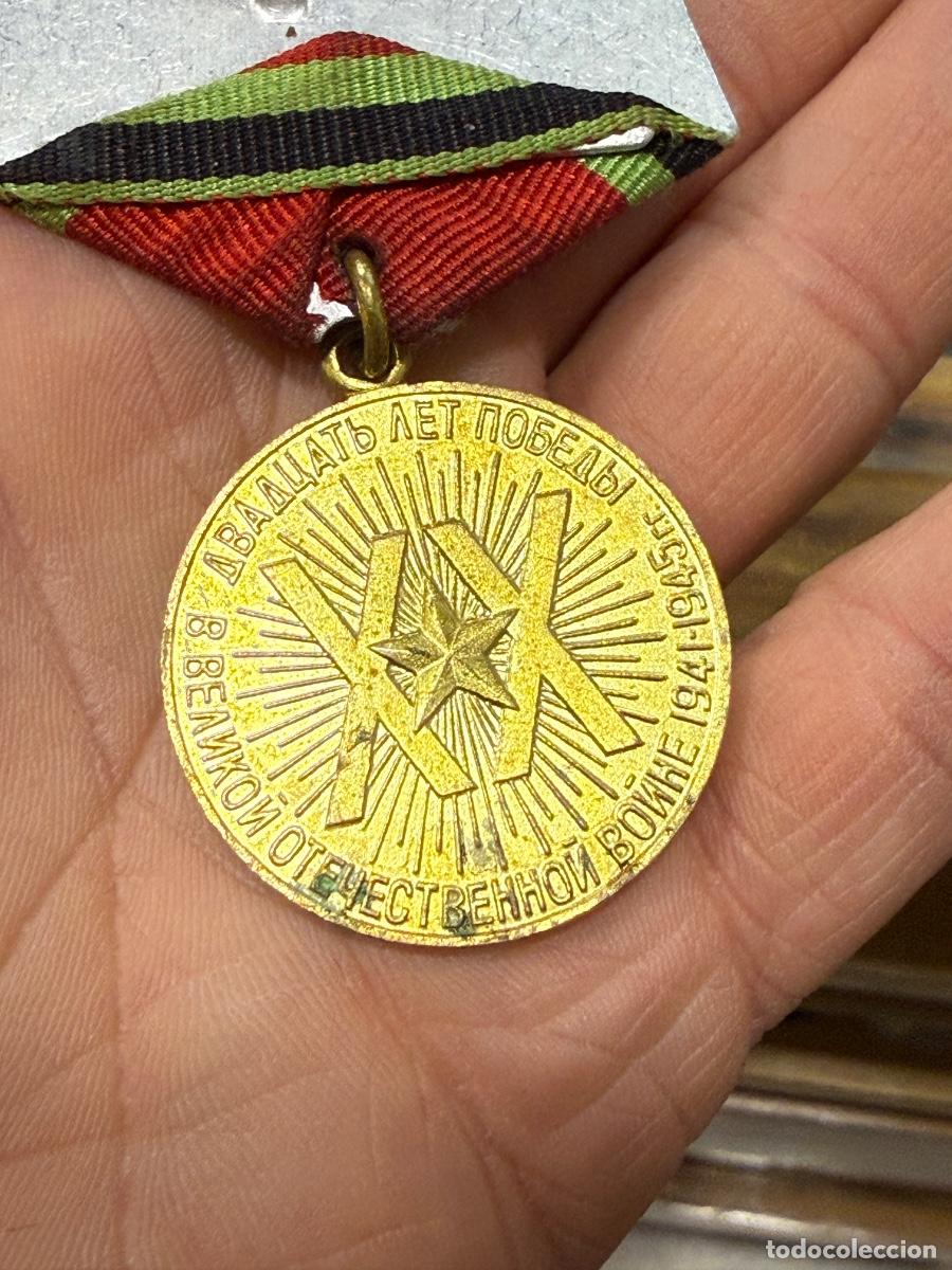 Militaria: Medalla original rusa - Foto 4