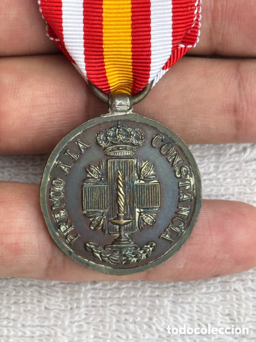 Militaria: MEDALLA CRUZ ROJA PREMIO A LA CONSTANCIA EPOCA ALFONSO XIII