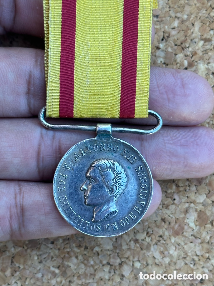 Militaria: MEDALLA A LOS EJERCITOS EN OPERACIONES ALFONSO XII
