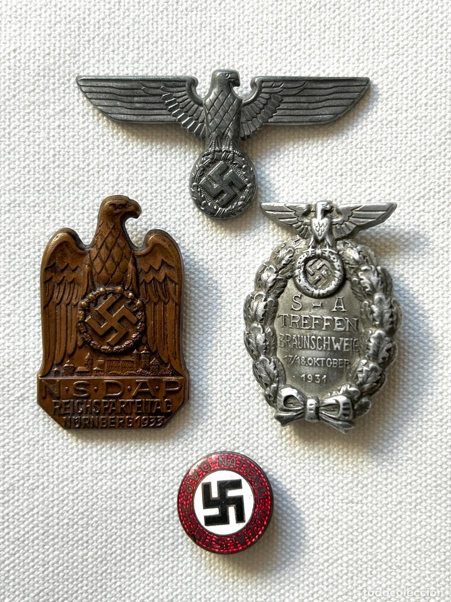 Militaria: Grupo medallas de un SA del partido nazi