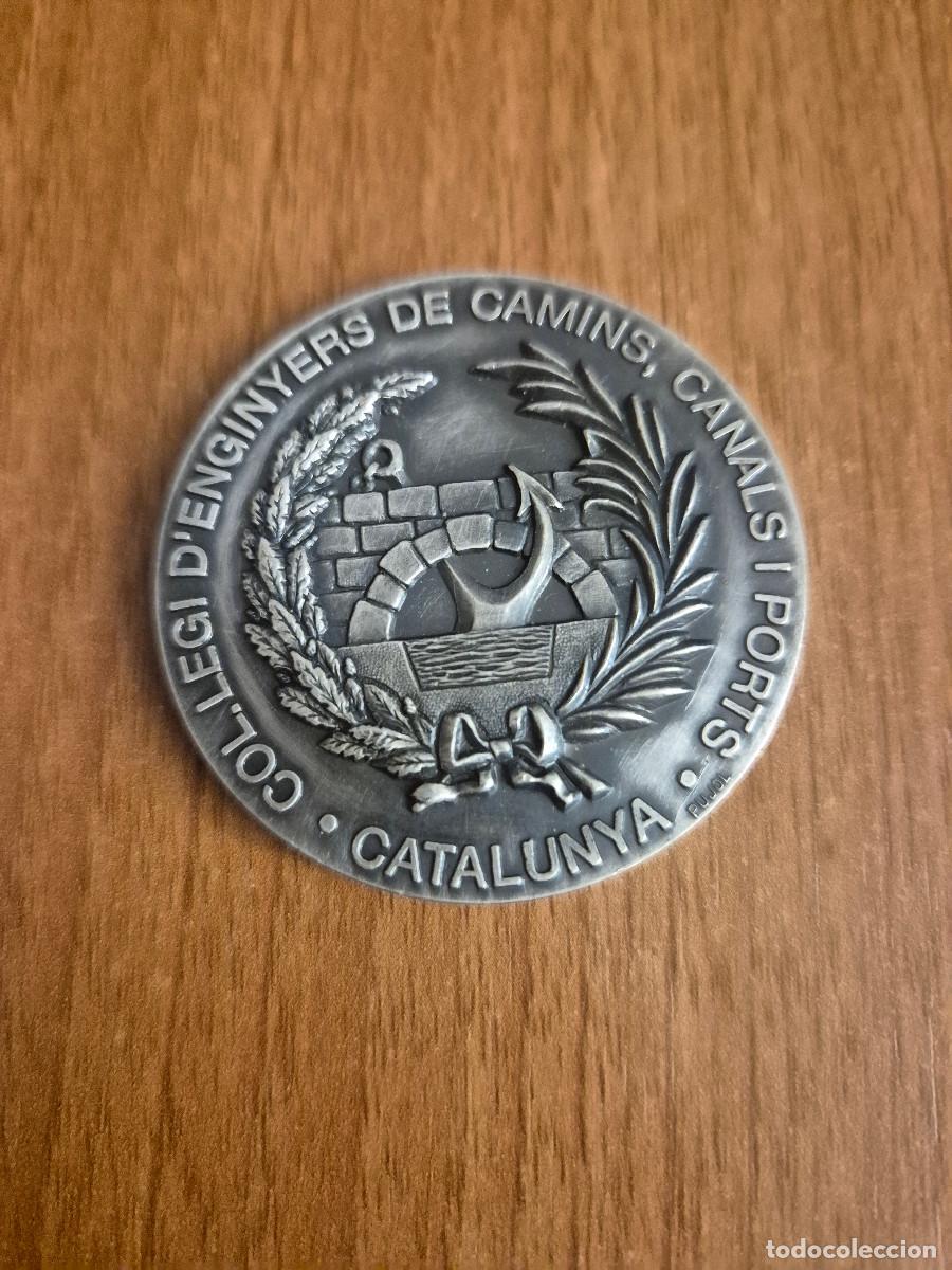 Militaria: MEDALLA COL.LEGI D`ENGINYERS DE CAMINS CANALS I PORTS CATALUNYA. XXV ANIVERSARI