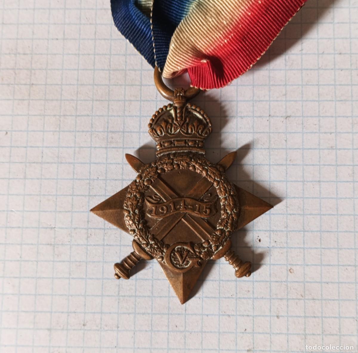 Militaria: Medalla Inglesa, numerada 42831 - Foto 2