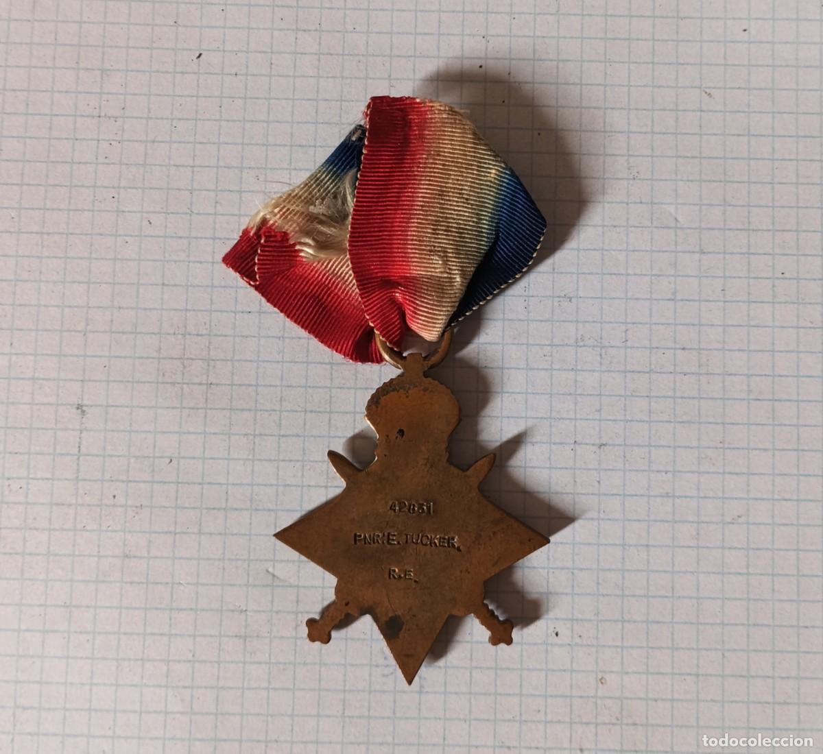 Militaria: Medalla Inglesa, numerada 42831 - Foto 3