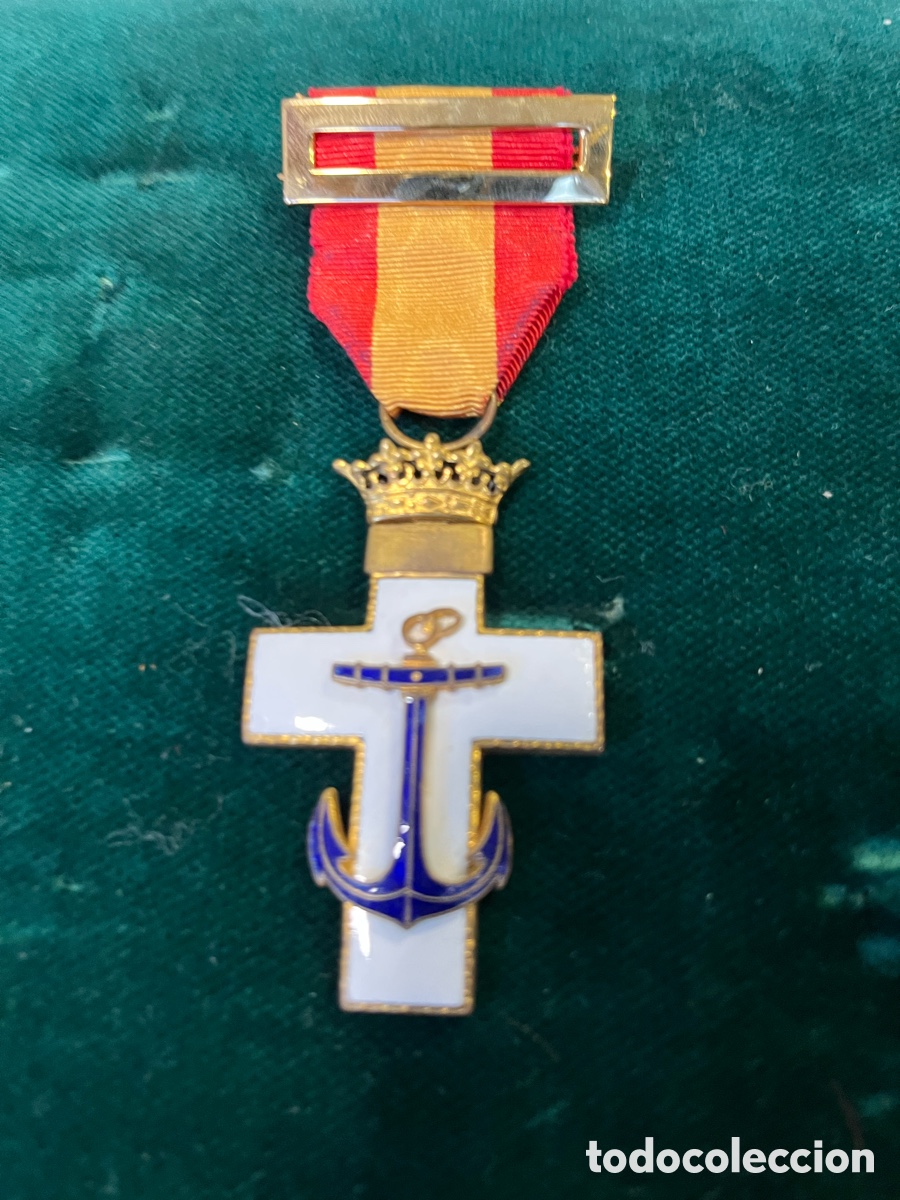 Militaria: Cruz de 1&ordf; Clase al Merito Naval (&eacute;poca de Franco - Guerra Civil )