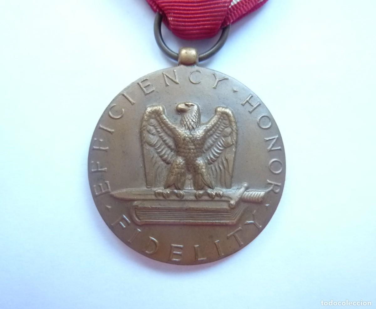 Militaria: EE.UU. - USA: Medalla de la buena conducta - Modelo ej&eacute;rcito.