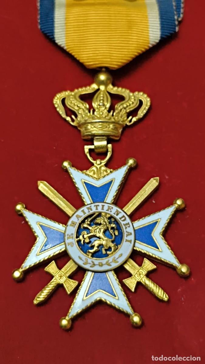 Militaria: Orden Holandesa de Orange Nassau fabricaci&oacute;n de Lisboa Portugal