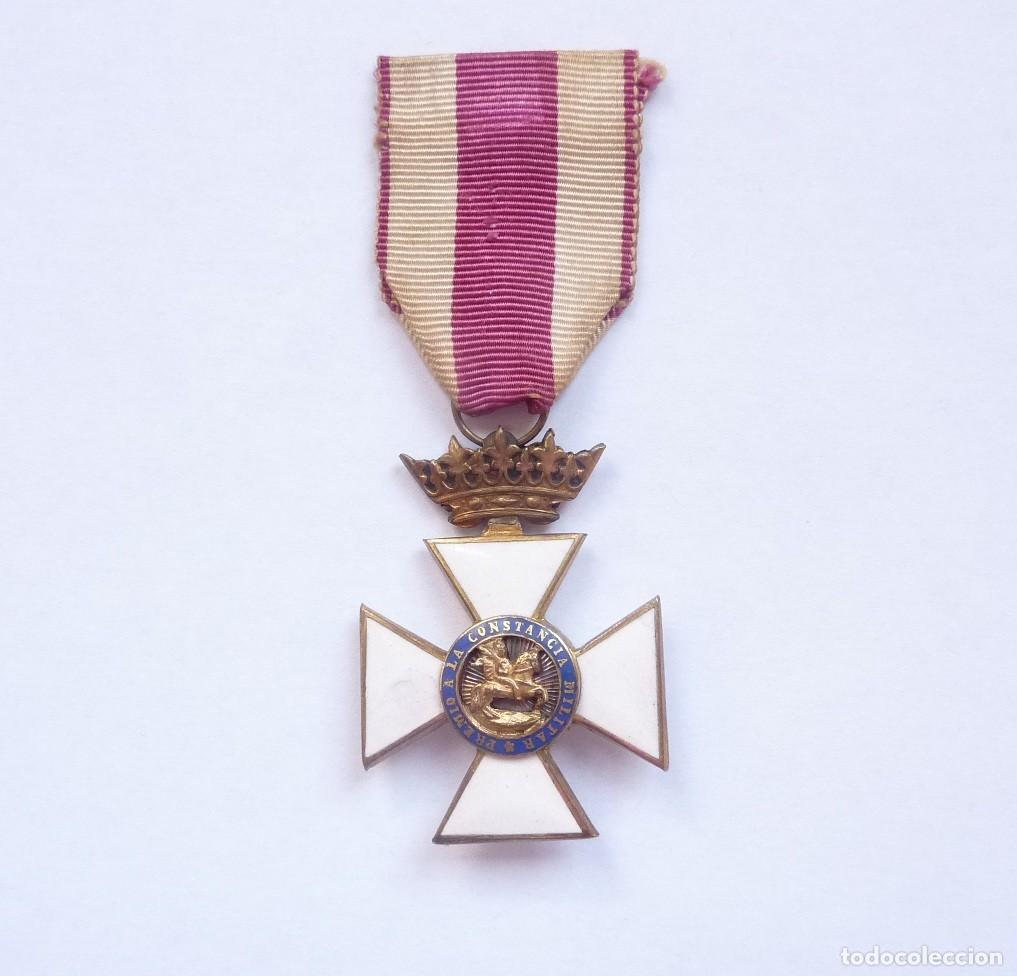 Militaria: Espa&ntilde;a: Medalla de la Orden de San Hermenegildo - Corona imperial