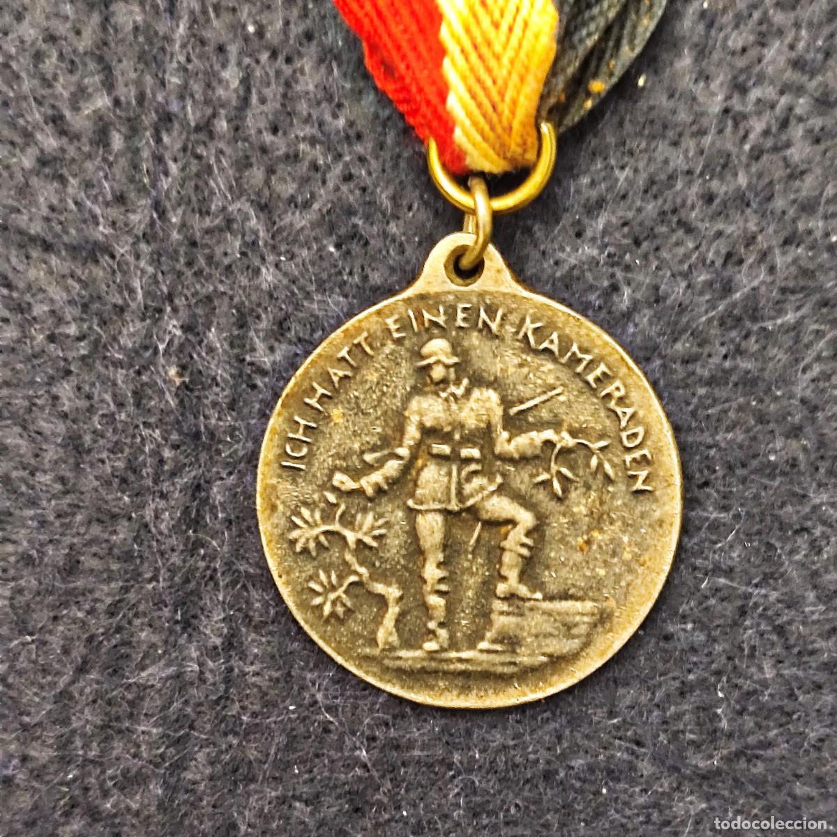 Militaria: MEDALLA DE HONOR A LOS CAIDOS. ICH HATT EINEN KAMERADE. YO TUVE UN CAMARADA. REP. DE WEIMAR