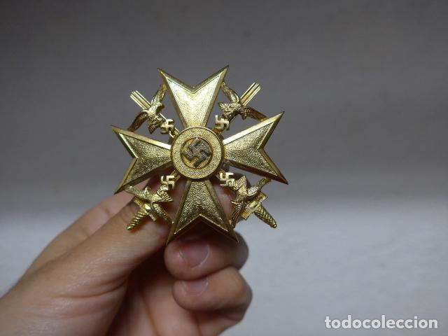 Militaria: Antigua medalla alemana de la Cruz de Espa&ntilde;a de Legion Condor, guerra civil, Alemania