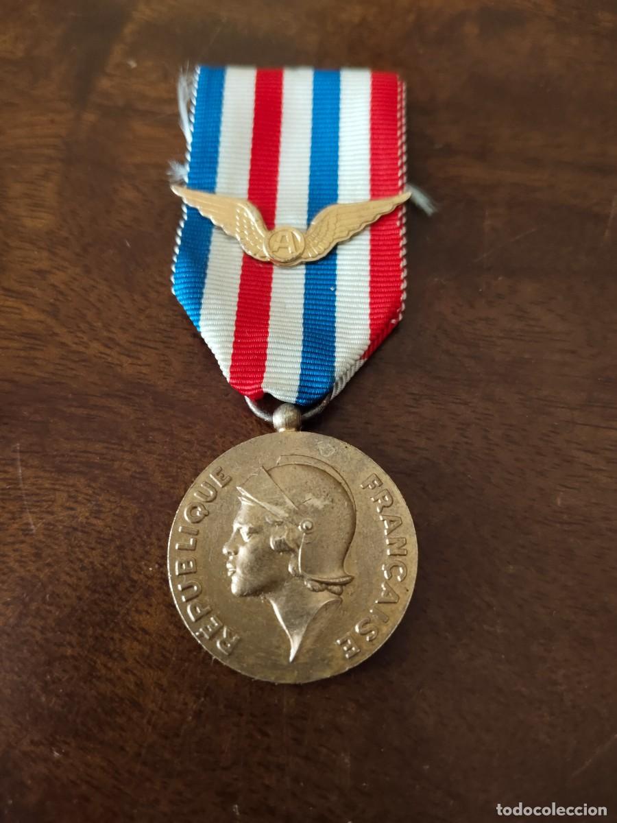 Military Antiques: Francia. Medalla Aeron&aacute;utica. Nominal.