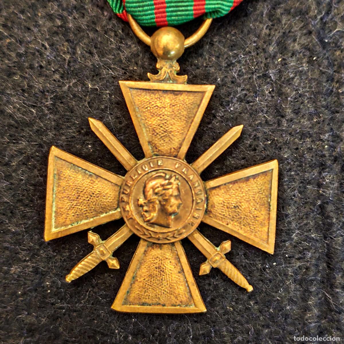 Militaria: MEDALLA CROIX DU COMBATTANT. REPUBLICA FRANCESA. A&Ntilde;OS 1914-18. CONCESION A&Ntilde;O 1916