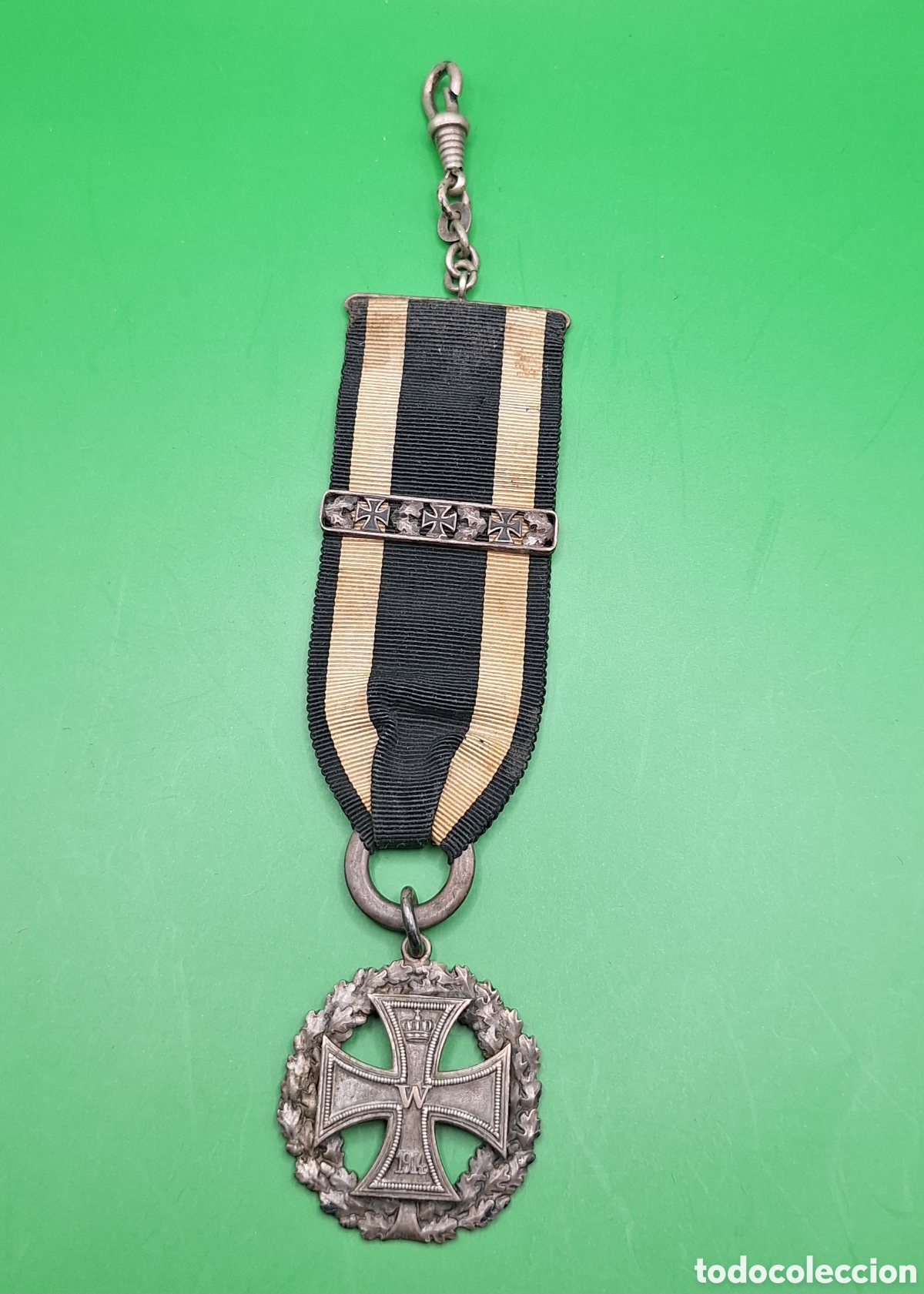 Militaria: Antigua Medalla Militar Alemana - Cruz de 1914 - Primera Guerra Mundial WWI -