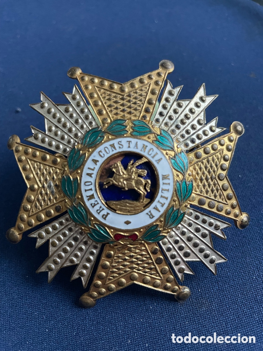 Militaria: Rara Variante de la Real y Militar Orden de San Hermenegildo, Fabricaci&oacute;n Francesa.