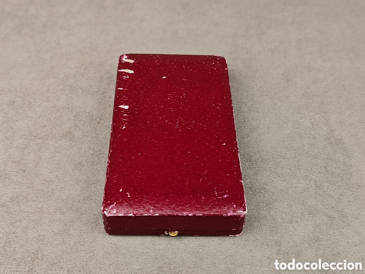 Militaria: Antigua Caja Estuche para Medalla Militar Carlos Faci