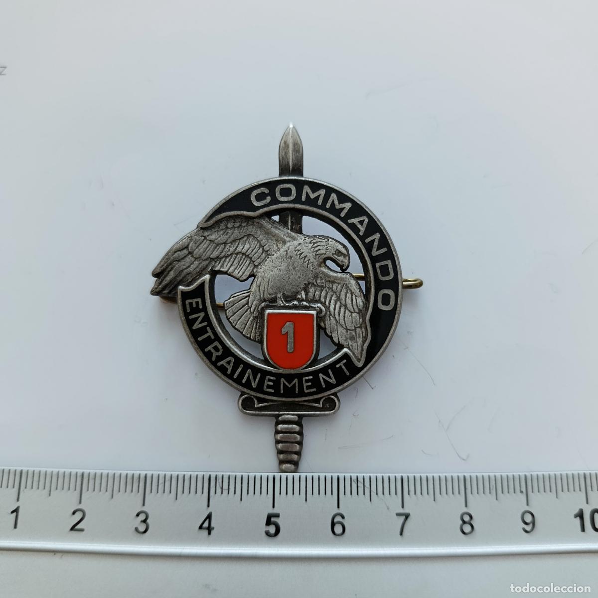 Militaria: INSIGNIA MILITAR. COMANDO INSTRUCTOR. EJERCITO. FRANCIA - Foto 1
