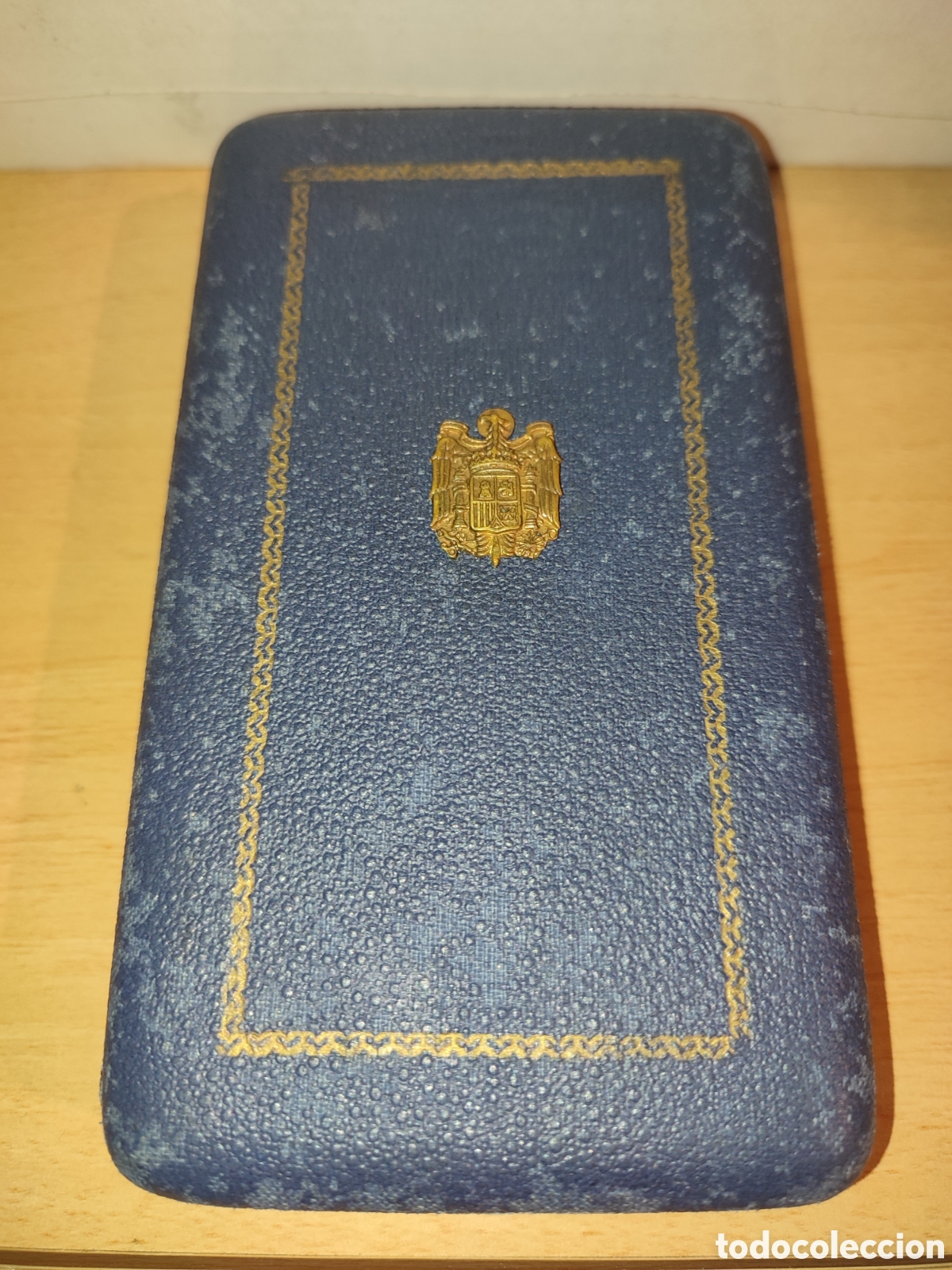 Militaria: Caja estuche Cejalvo medalla condecoraci&oacute;n franco