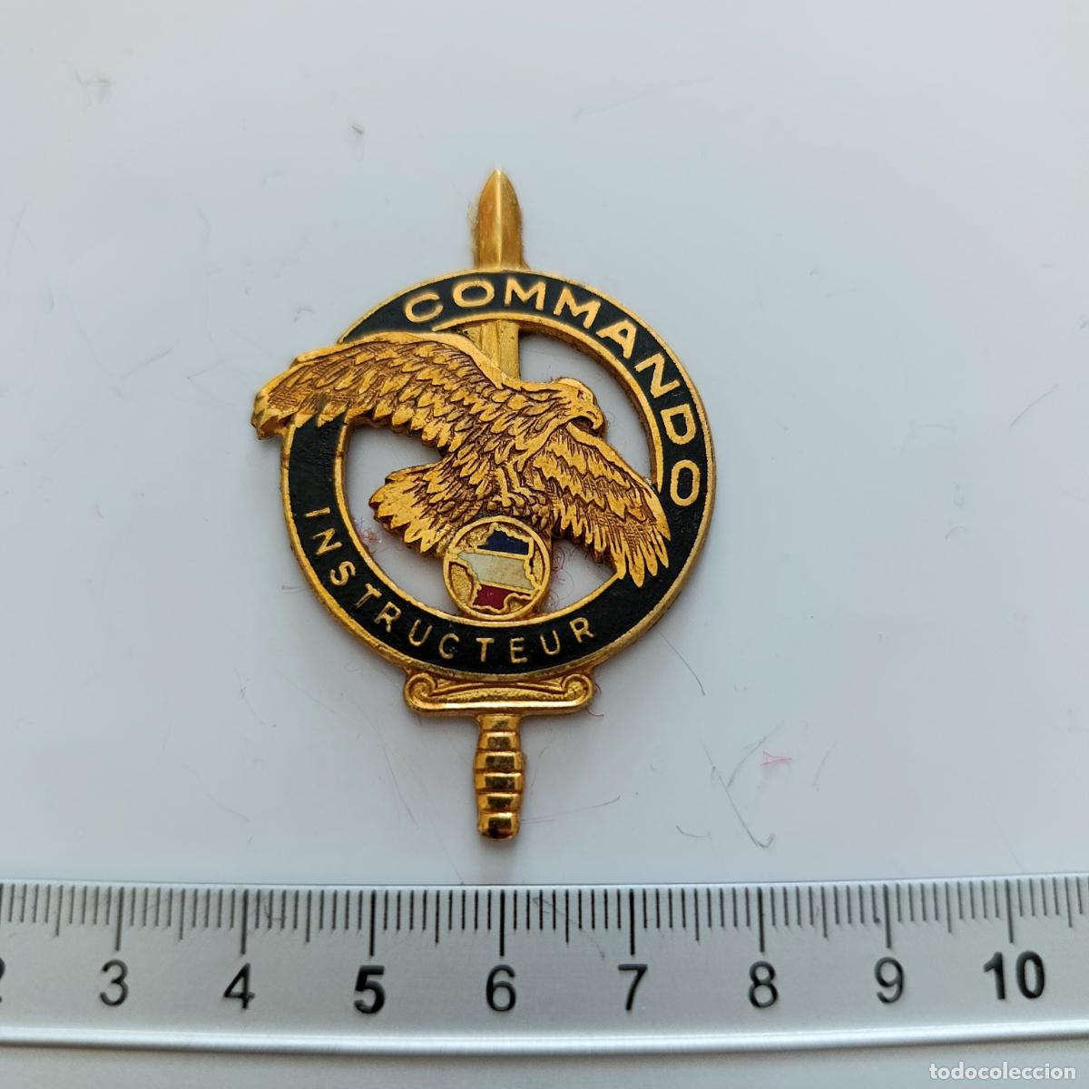 Militaria: INSIGNIA MILITAR. COMANDO INSTRUCTOR. EJERCITO. FRANCIA - Foto 1