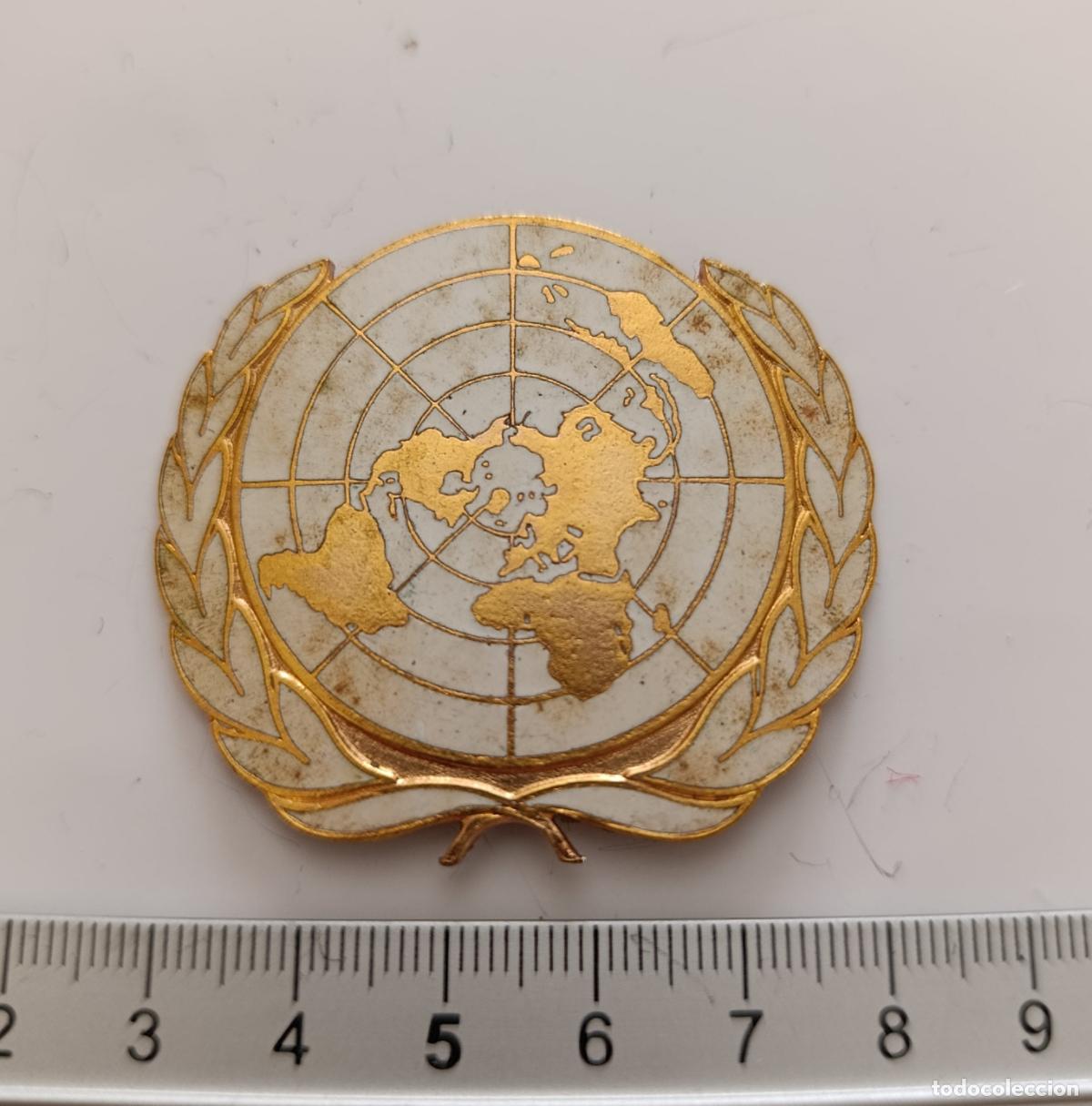 Militaria: INSIGNIA MILITAR. NACIONES UNIDAS. EJERCITO.