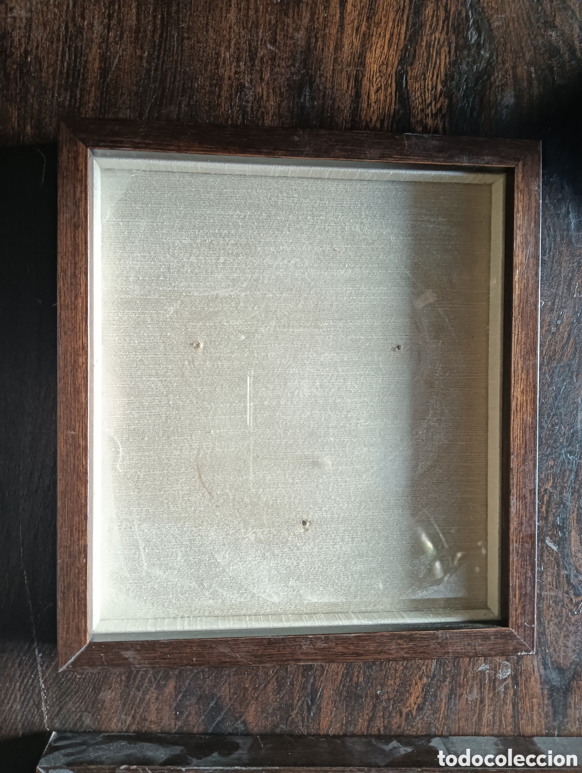 Militaria: cuadro expositor para medallas placas