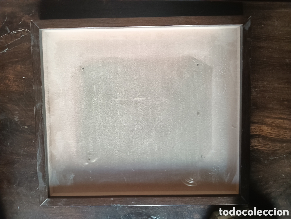 Militaria: cuadro expositor para medallas placas