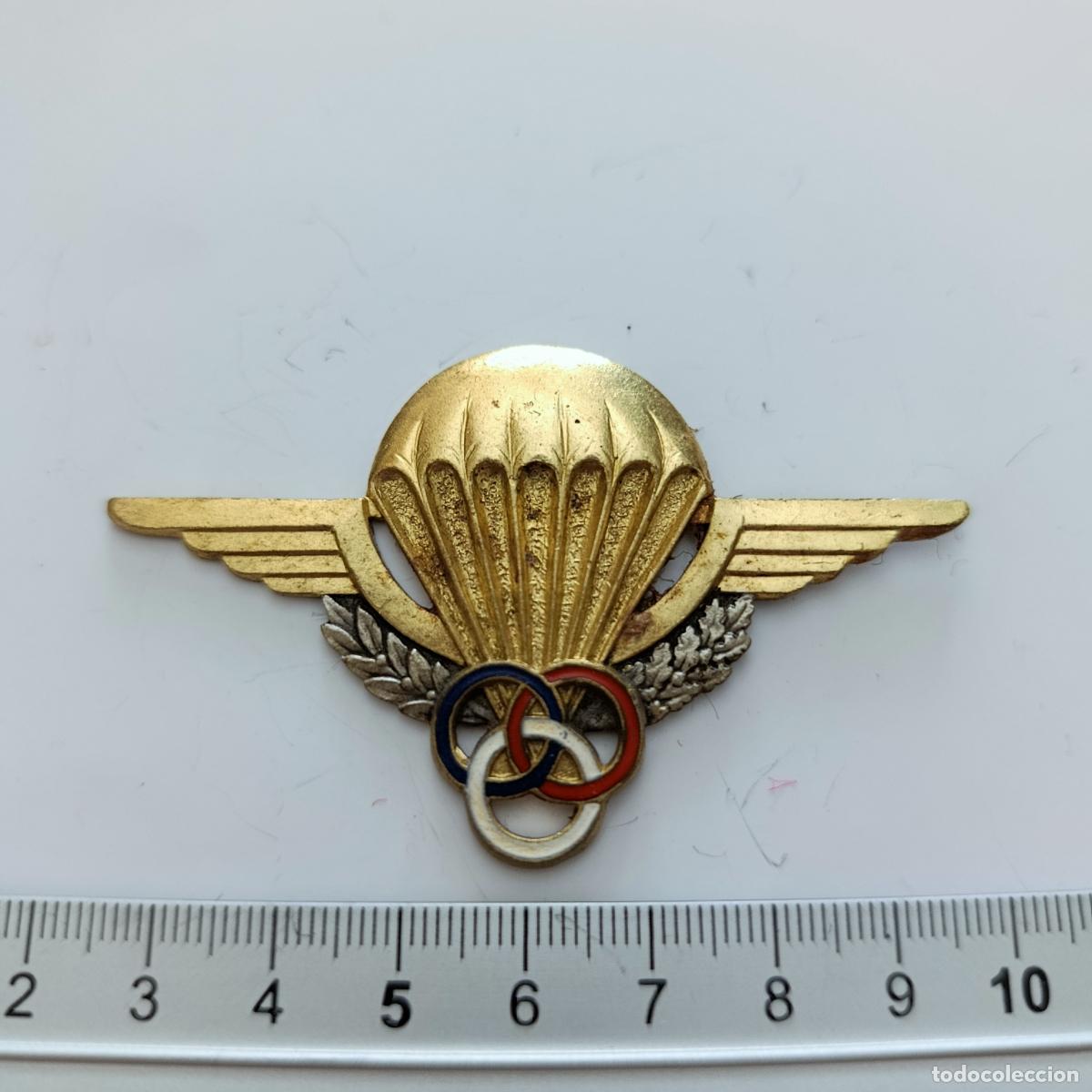 Militaria: INSIGNIA MILITAR. INSTRUCTOR DE PARACAIDISMO. EJERCITO. FRANCIA