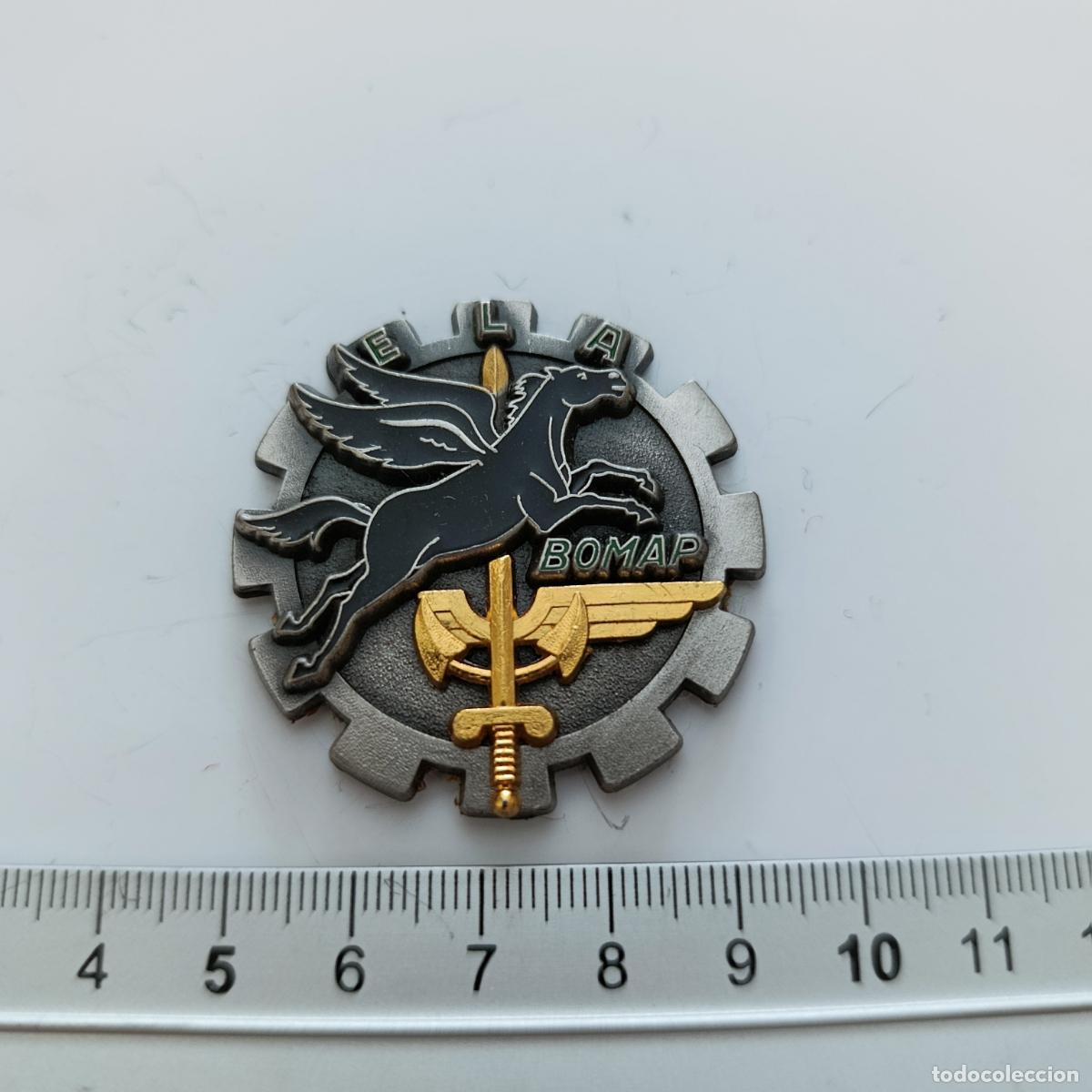 Militaria: INSIGNIA MILITAR. BASE OPERACIONES AEROM&Oacute;VILES. EJERCITO. FRANCIA