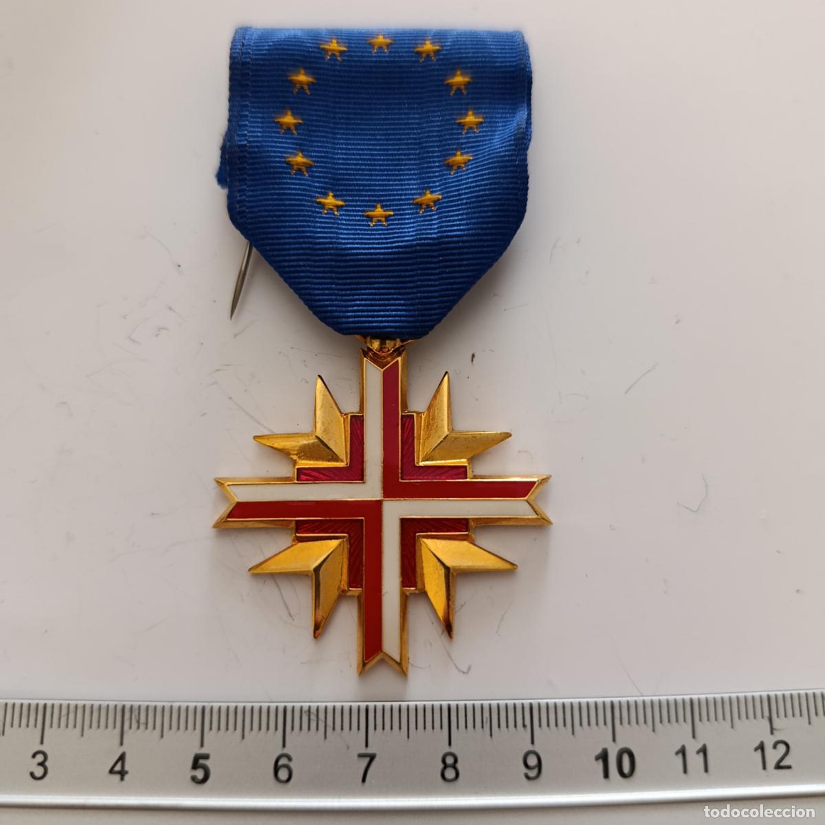 Militaria: INSIGNIA CRUZ MILITAR. CRUZ DEL COMBATIENTE DE EUROPA