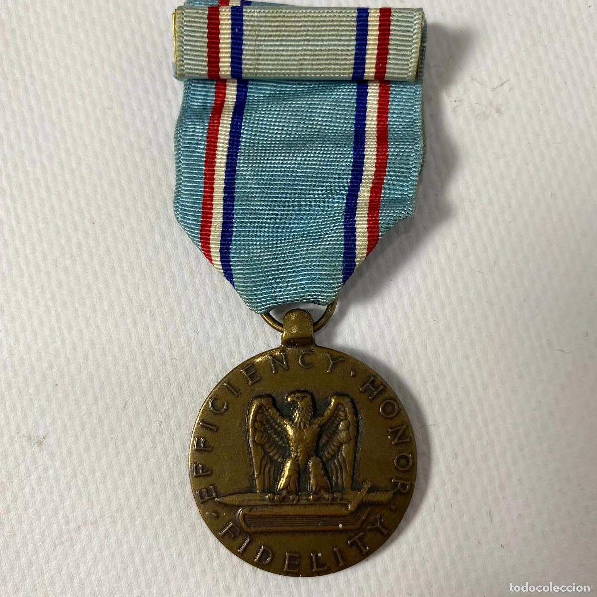 Militaria: Medalla por buena conducta. Eficiencia, honor y fidelidad.