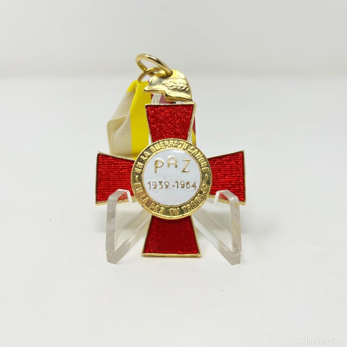 Militaria: Medalla Cruz de los XXV A&ntilde;os de Paz 1964 &ndash; Espa&ntilde;a