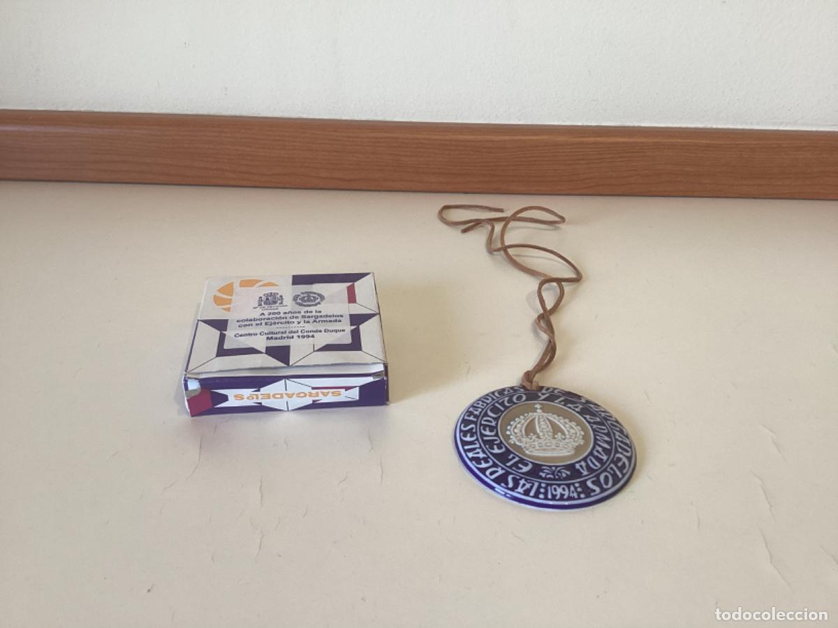 Militaria: MEDALLA CELEBRACION 200 ANIVERSARIO COLABORACI&Oacute;N DE SARGADELOS CON EL EJERCITO Y LA ARMADA