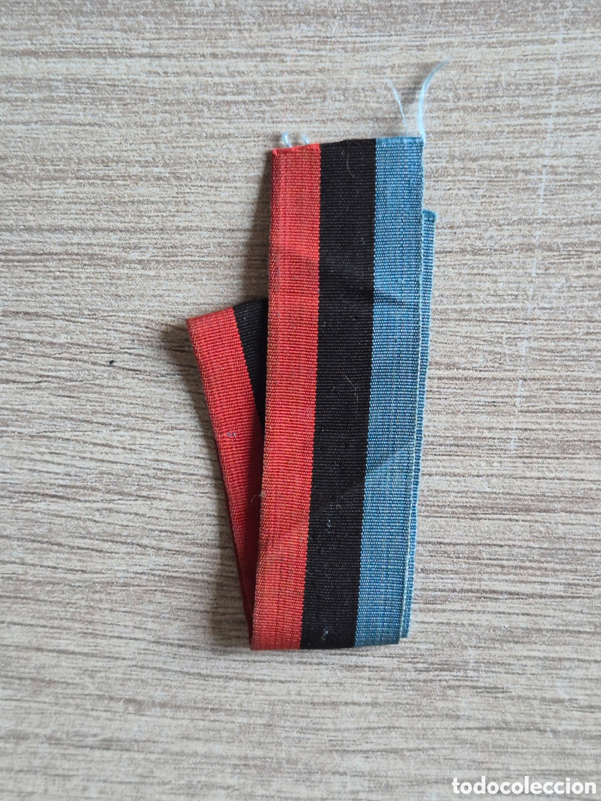 Militaria: Cinta Medalla Torralba - Ciudad Real Guerra de la Independencia - 1,6 x 18 cm. - Original de &Eacute;poca .