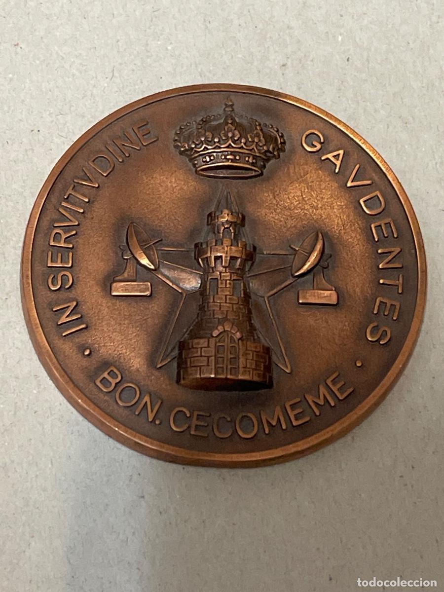 Militaria: MEDALLA INGENIEROS Y TRANSMISIONES. ESPA&Ntilde;OLA. Batall&oacute;n Centro de Comunicaciones del EME BRONCE
