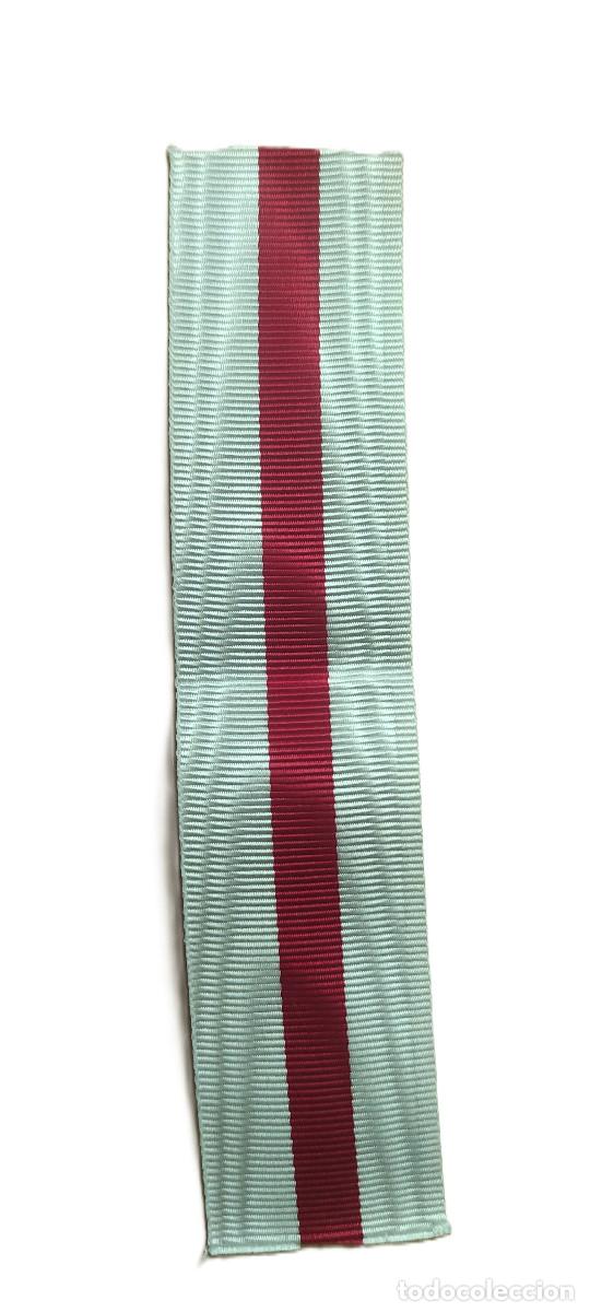 Militaria: CINTA MEDALLA FIESTA CRUZ ROJA CORTE DE 15 CM