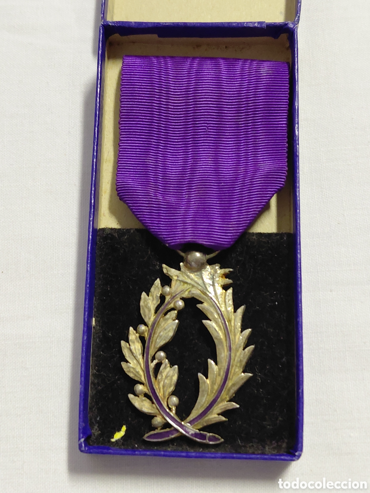 Militaria: MEDALLA DE FRANCIA - ORDEN PALMAS ACADEMICAS OFICIALES INSTRUCCION PUBLICA.