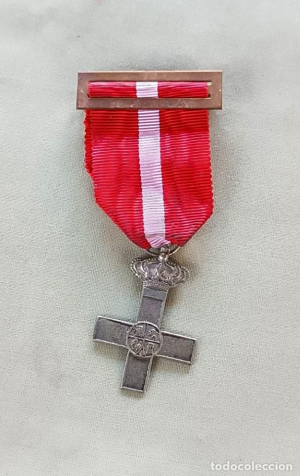 Militaria: MEDALLA AL M&Eacute;RITO MILITAR, PARA TROPA. &Eacute;POCA ALFONSO XIII.