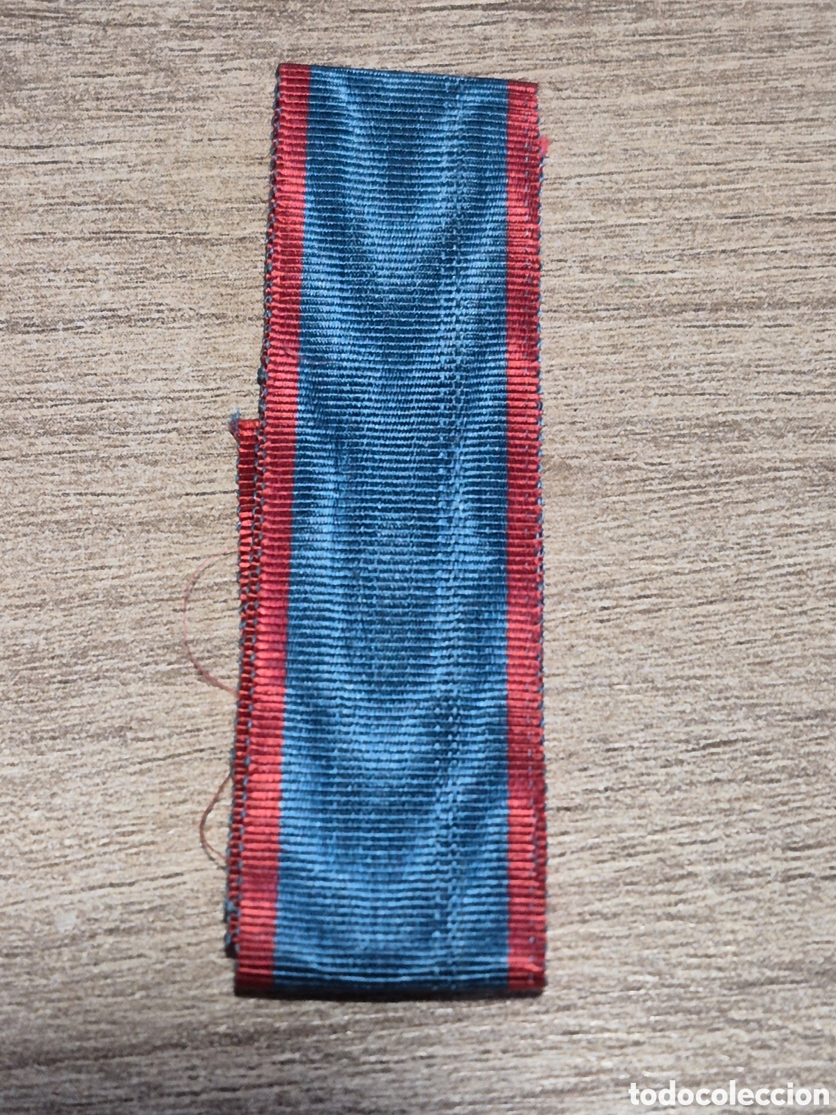 Militaria: Cinta Medalla Cruz Distinci&oacute;n Tamames - Salamanca - Guerra Independencia - 1,8 x 10 cm. - Original.