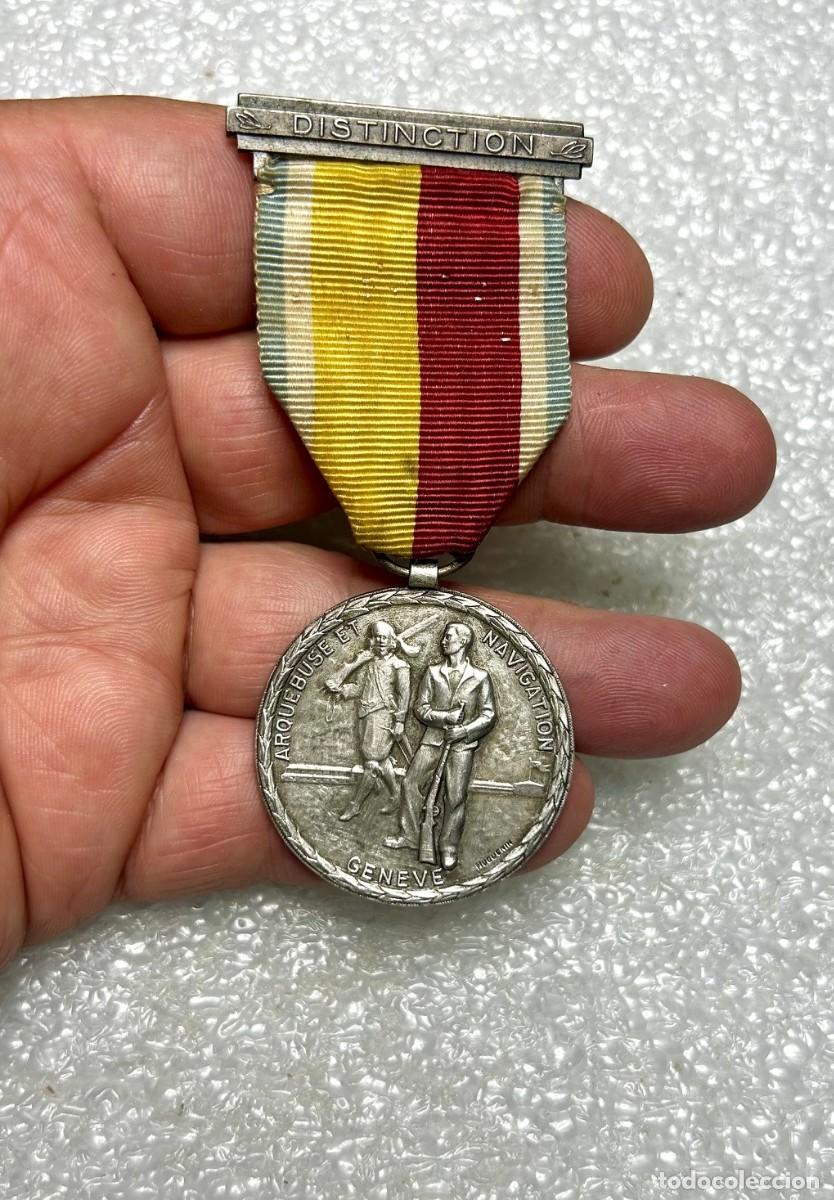 Militaria: 3723.MEDALLA DE LA SOCIEDAD SUIZA &rdquo;EXERCICES DE L'ARQUEBUSE ET DE LA NAVIGATION&rdquo; (EAN)
