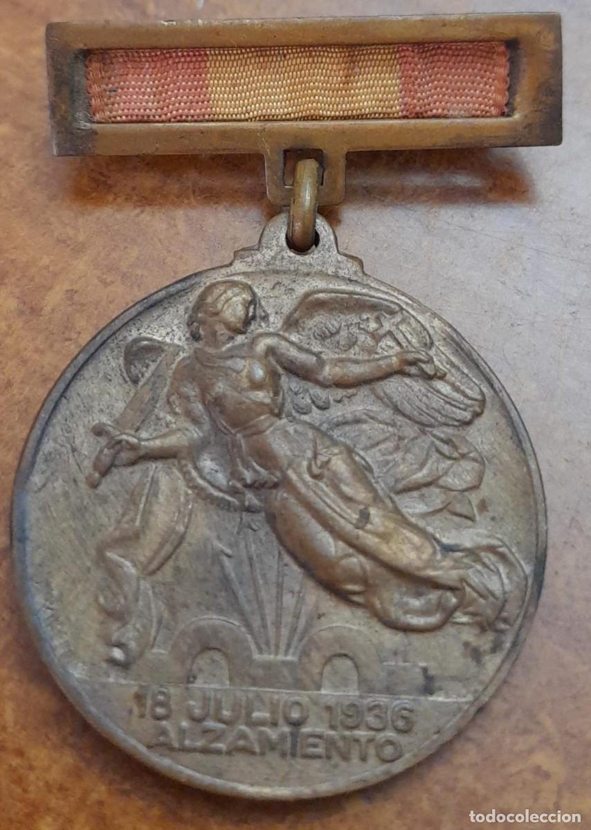 Militaria: MEDALLA DEL ALZAMIENTO DEL 18 DE JULIO DE 1936, VICTORIA