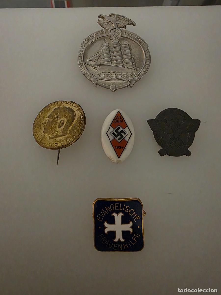 Militaria: Lote insignias originales IIWW Alemania Nazi / Tercer Reich &ndash; Naval, eventos y asociaciones