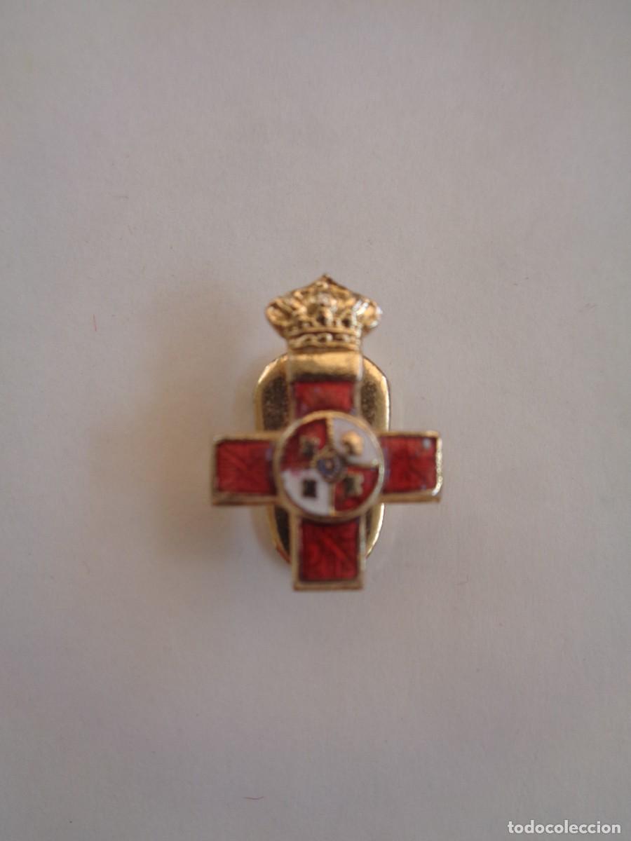 Militaria: MINIATURA DE SOLAPA DE LA CRUZ DEL MERITO MILITAR